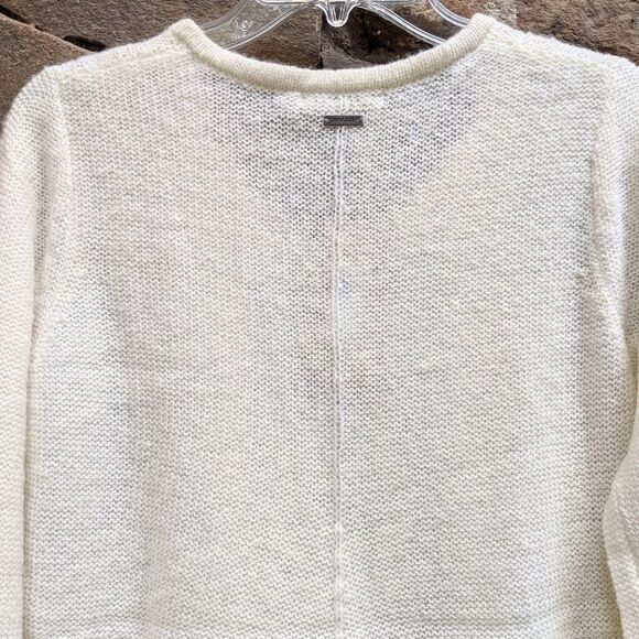 NWT PRANA Shelby Poncho Knit Top Cream L - Picture 6 of 9